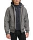 Фото #1 товара Men's Hoodie Bomber Combo Jacket