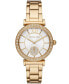 Фото #1 товара Наручные часы Calvin Klein Women's Carnation Gold-Tone Stainless Steel Bracelet Watch 34mm.