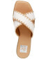 ფოტო #4 პროდუქტის Women's Miguel Crisscross Flat Slide Sandals