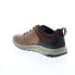 Фото #12 товара Florsheim Treadlite Plain Toe Mens Brown Leather Lifestyle Sneakers Shoes
