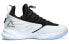 Basketball Sneakers Peak E03091A Magic Anti-Skid Wear-Resistant Low Black and White