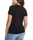 ფოტო #2 პროდუქტის Women's Panther Moon Studded Easy T-Shirt