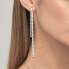 Unmissable earrings with clear zircons Desidery BEIE003