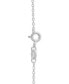 ფოტო #4 პროდუქტის Polished Cross 18" Pendant Necklace in Sterling Silver, Created for Macy's