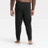 Фото #3 товара Men's Soft Gym Pants - All in Motion Black S