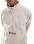 Columbia Bent Bough 1/2 zip fleece in crushed clay