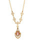 Фото #1 товара 2028 carnelian Resin Cameo Y Necklace