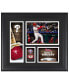 Фото #1 товара Scott Kingery Philadelphia Phillies Framed 15" x 17" Player Collage with a Piece of Game-Used Baseball