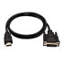 Фото #4 товара V7 Black Video Cable HDMI Male to DVI-D Male 1m 3.3ft - 1 m - HDMI Type A (Standard) - DVI-D - Male - Male - Copper