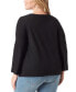 Фото #2 товара Trendy Plus Size Marietta Bell-Sleeve Sweater