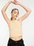 Фото #1 товара Levi's Sandoval tank top with boxtab logo in tan