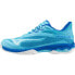 MIZUNO Wave Exceed Light 2 AC all court shoes River Blue / White / Mugen Blue, 41 - фото #5