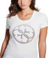ფოტო #3 პროდუქტის Women's Embellished 4G Interlock Logo T-Shirt