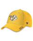 Фото #1 товара Men's Gold Nashville Predators Authentic Pro Rink Flex Hat