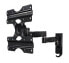 Фото #1 товара B-TECH Flat Screen Wall Mount with Double Arm - 106.7 cm (42") - 25 kg - 200 x 200 mm - -15 - 15° - 360° - Black