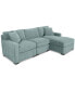 Фото #20 товара Radley 3-Piece Fabric Chaise Sectional Sofa, Created for Macy's