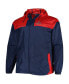 Men's Navy St. Louis Cardinals Flash Forward Challenger Omni-Shade Big and Tall Full-Zip Windbreaker