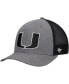 47 Brand Men's Charcoal Miami Hurricanes Carbon Trucker Adjustable Hat