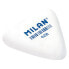 Белый ластик Milan Box 28 Triangular Soft SyntheticранализацияRubber Erasers - фото #1