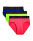 ფოტო #1 პროდუქტის Men's Mesh No Show Performance Brief, Pack of 3