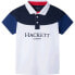 Фото #1 товара HACKETT Crest Curve Yoke short sleeve polo