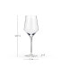 Фото #2 товара Raye Angled Crystal Chardonnay Wine Glasses, Set of 2, 13 Oz