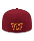 Men's Burgundy Washington Commanders 2023 NFL Draft 59FIFTY Fitted Hat