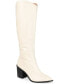 ფოტო #1 პროდუქტის Women's Daria Wide Calf Cowboy Knee High Boots