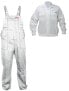 Фото #1 товара Lahti Pro Ubranie robocze bluza i spodnie białe r.M 170cm - LPQC70M