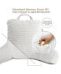 Фото #6 товара Cut Plush Striped Reading Pillow with Arms, Medium