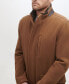 ფოტო #4 პროდუქტის Men's Wool Plush Car Coat