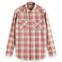 SCOTCH & SODA Western Check long sleeve shirt