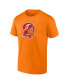 Фото #2 товара Men's Mike Evans Orange Tampa Bay Buccaneers Throwback Player Icon Name and Number T-shirt