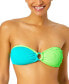 Фото #1 товара Salt & Cove Juniors' Colorblocked Convertible Bikini Top, Created for Macy's