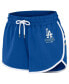 ფოტო #2 პროდუქტის Women's Royal Los Angeles Dodgers Logo Shorts