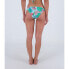 Фото #2 товара HURLEY Java Tropical Reversible Moderate Bikini Bottom