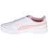 Фото #2 товара кроссовки для девочки PUMA  розово-белый цвет, на шнуровке