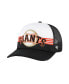 Фото #1 товара Men's Black San Francisco Giants Lift Off Foam Front Mesh Trucker Adjustable Hat