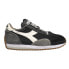 Diadora Equip H Dirty Stone Wash Evo Lace Up Mens Black, Grey Sneakers Casual S 8 - фото #1