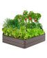 Фото #1 товара Raised Garden Bed Set for Vegetable Flower Gardening Planter