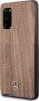 Фото #2 товара Чехол для смартфона Mercedes-Benz Wood Line Walnut MEHCS62VWOLB S20 G980 hard case бронзовый/коричневый