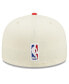 Фото #5 товара Men's Cream, Red Toronto Raptors 2022 NBA Draft 59FIFTY Fitted Hat