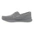 Фото #3 товара Propet Viasol Lace Boat Mens Grey Casual Shoes MCX042CGRY