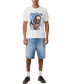 Фото #2 товара Men's Loose Fit Music T-Shirt