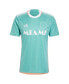 Фото #3 товара Men's Lionel Messi Aqua Inter Miami CF 2024 Archive Replica Player Jersey