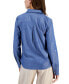 Фото #3 товара Women's Cotton Half-Zip Shirt