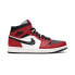 Фото #2 товара Кроссовки Nike Air Jordan 1 Mid Chicago Toe (Белый, Красный, Черный)
