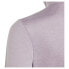 ფოტო #5 პროდუქტის ADIDAS Heather half zip long sleeve T-shirt