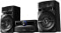 Panasonic mini system, 300 W, 2-way speaker, woofer: 13 cm, CD player, CD-R / RW, Bluetooth, USB, 30 FM / 15AM RDS, AUX, audio quality, blue lighting, black FM / AM RDS radio blue
