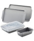 Фото #1 товара Nonstick Bakeware Set with On-the-Go Cake Pan and Lid, 5-Piece